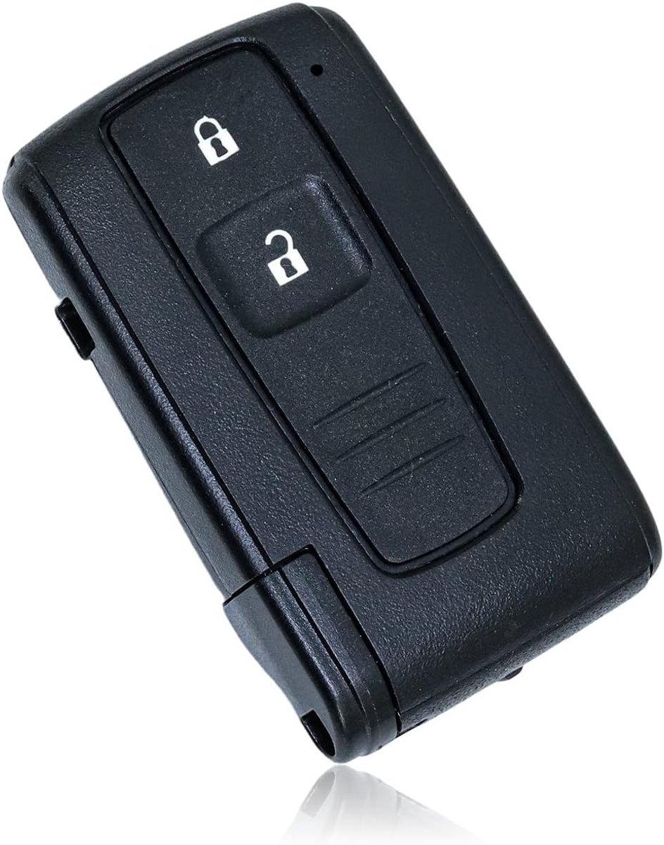 Flip Key Behuizing met 2 Knoppen voor Toyota Prius, Corolla, Verso en Camry - Vervangende Autosleutel voor 2004-2009, Auto Sleutelbehuizing, Sleutel Reparatie