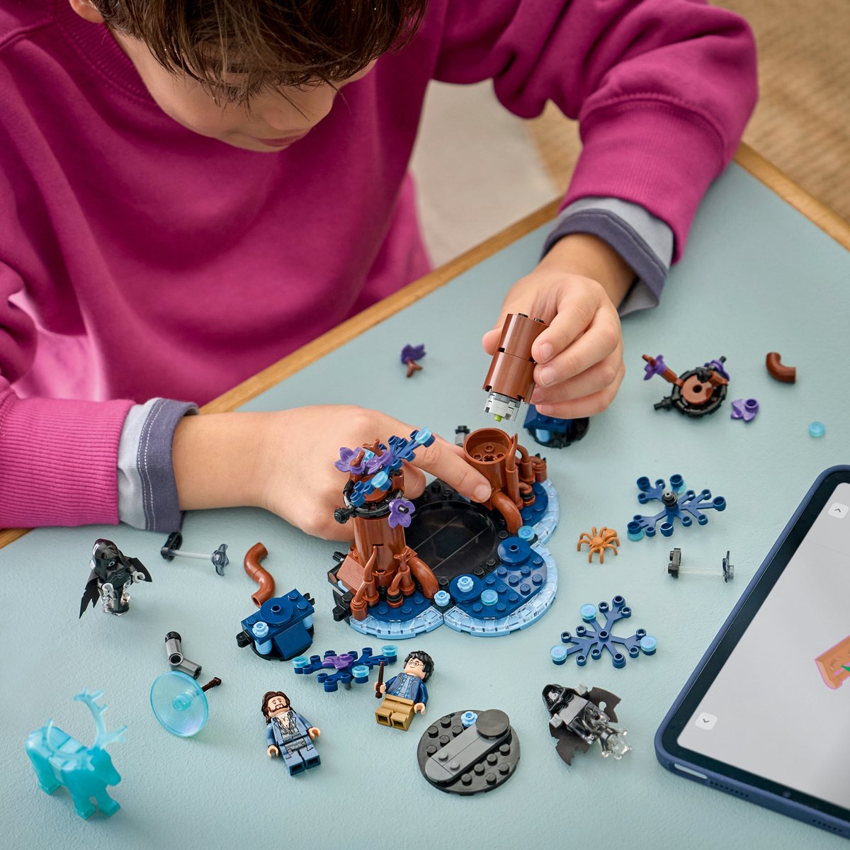 LEGO Harry Potter Verboden Bos: Expecto Patronum Bouwbaar Dieren Speelgoed voor Kinderen 76475 – foto 3