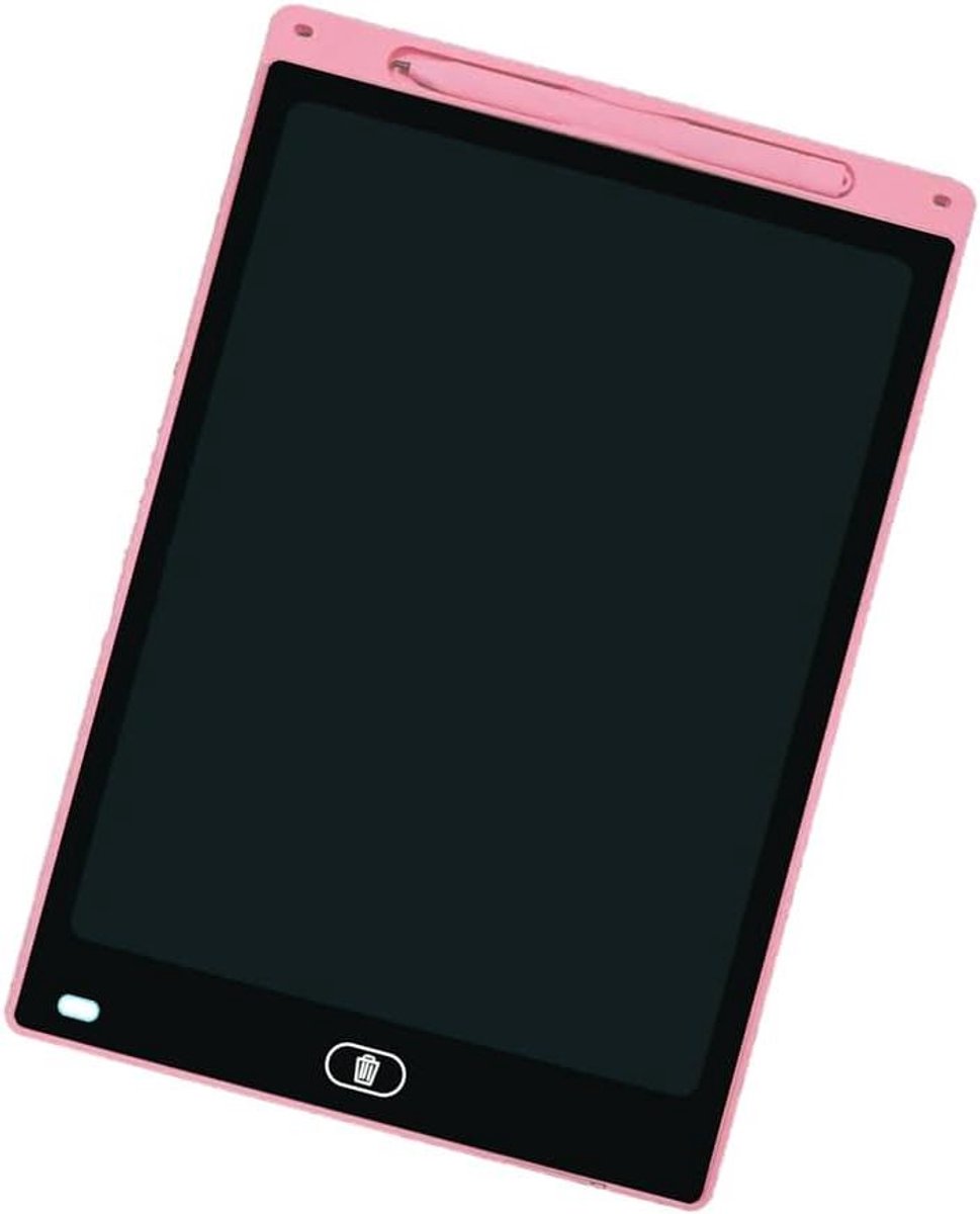 LCD Tekentablet - Schrijfbord Graffiti - Kinderen Leren Tekenen - Ingebouwde Wisknop - 10 Inch - Roze
