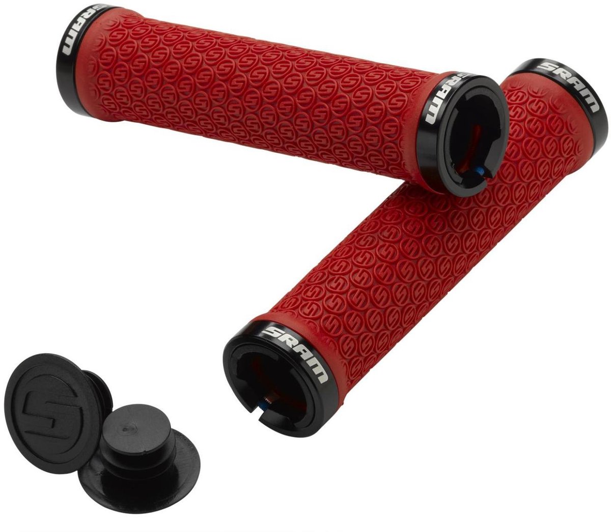 Sram locking handgrepen rood