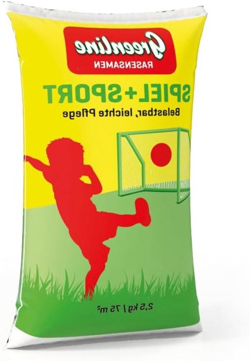 Zaaigoed spel sport - Graszaad - Gazon aanleggen - Gemaakt in Duitsland - 25 kg - groen