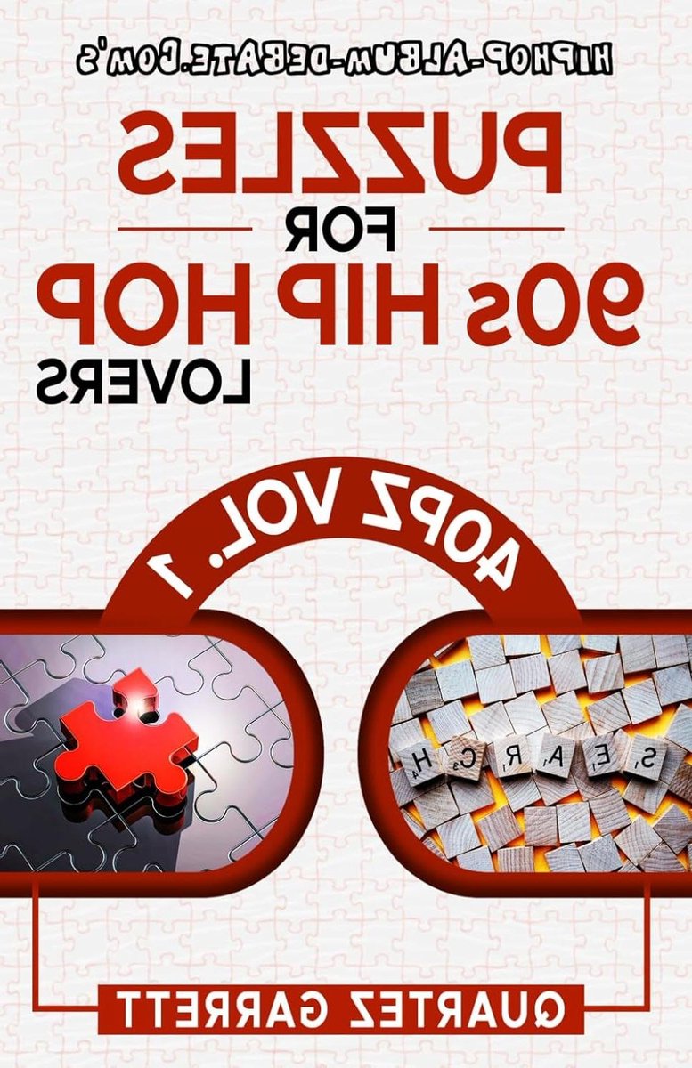Hip Hop Puzzelboek - Puzzelboek - Ontspanning - Thema Jaren 90 - 14 x 21.5 cm - Niet gespecificeerd