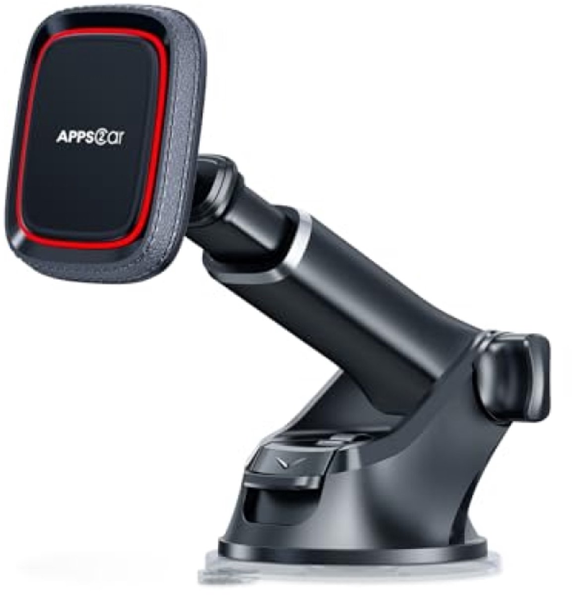 Magnetische Autohouder voor Smartphone - Uitschuifbare Arm met Zuignap - Universeel