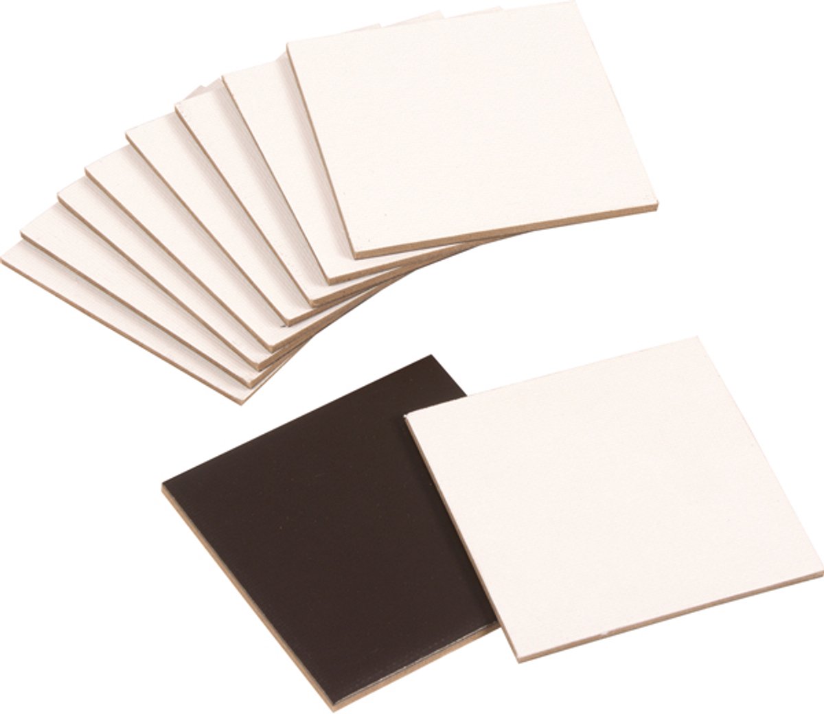 Eduplay magnetisch speelgoed canvas vierkanten set van 12 klein.