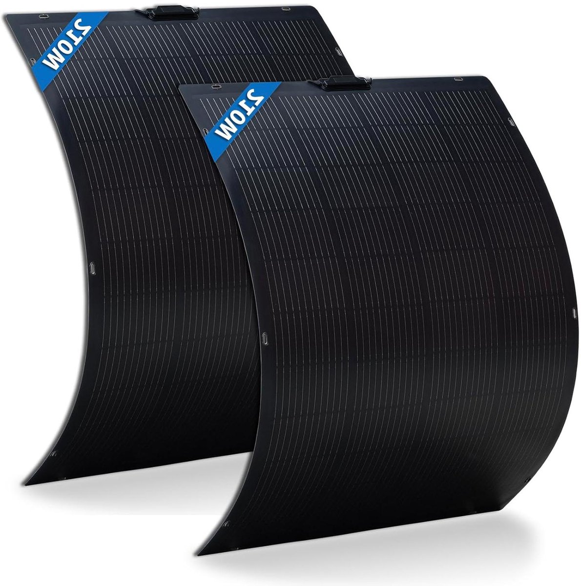 Flexibel Zonnepaneel - Monokristallijn Paneel - Energie Opwekken - Ultralicht Ontwerp - 420 Watt - Zwart