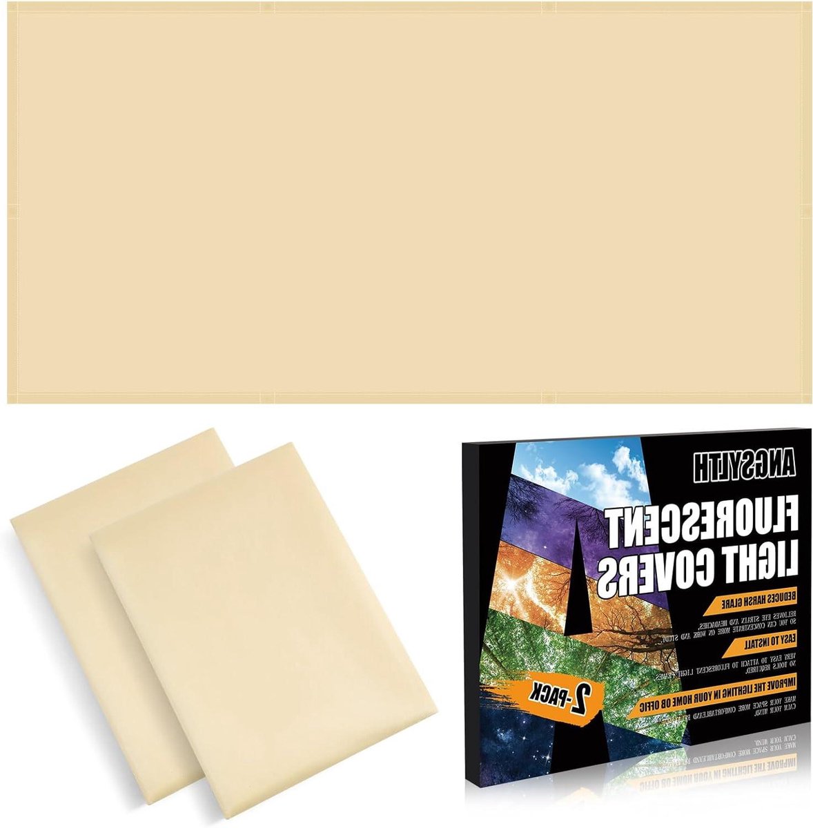 Lichtkappen Plafondlamp - Lamp Covers - Verblinding Verminderen - Magnetische Bevestiging