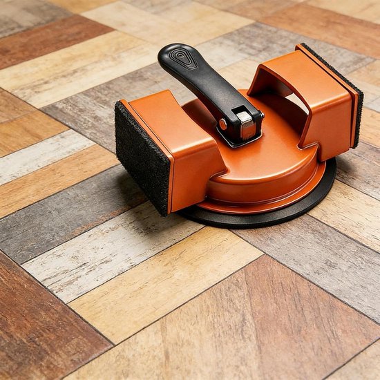 Laminaat Voeg Reparatie - Vloer Gereedschap - Naadloze Vloeren - Stille Hameroplossing - 15 x 14 x 8 cm - Grijs — afbeelding 5