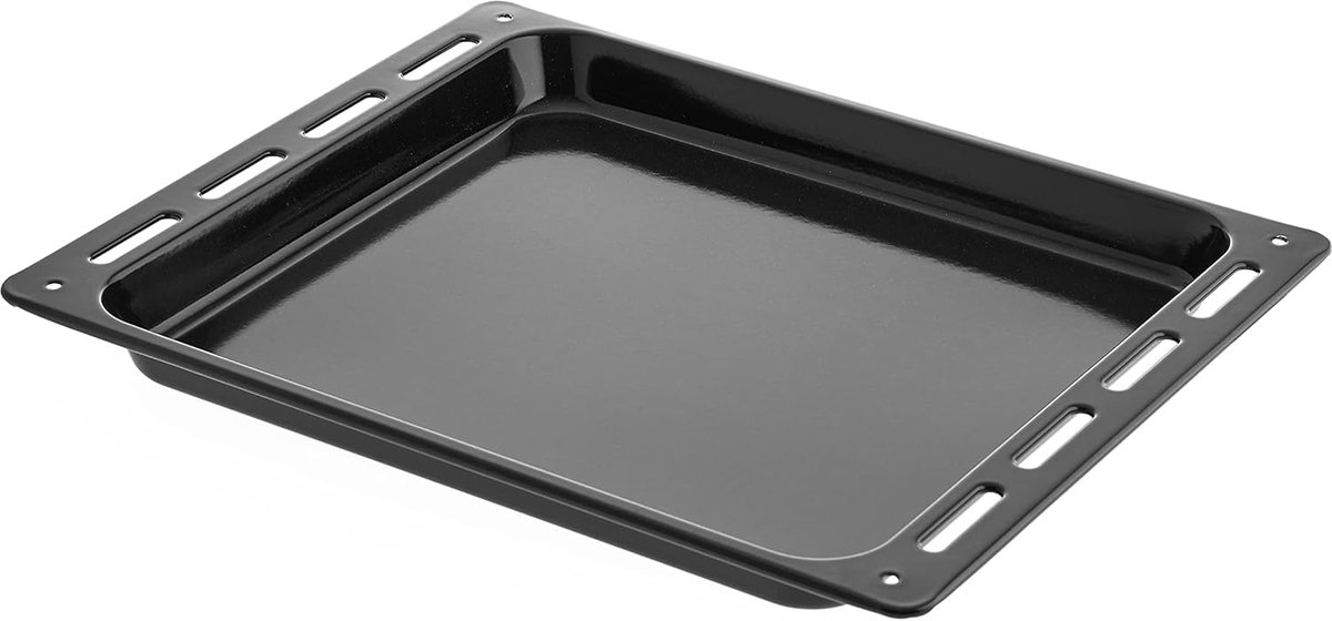 Bakplaat Oven - Bakblik Dienblad - Bakken Grillen - Origineel Accessoire - 35 x 45.8 cm - Zwart