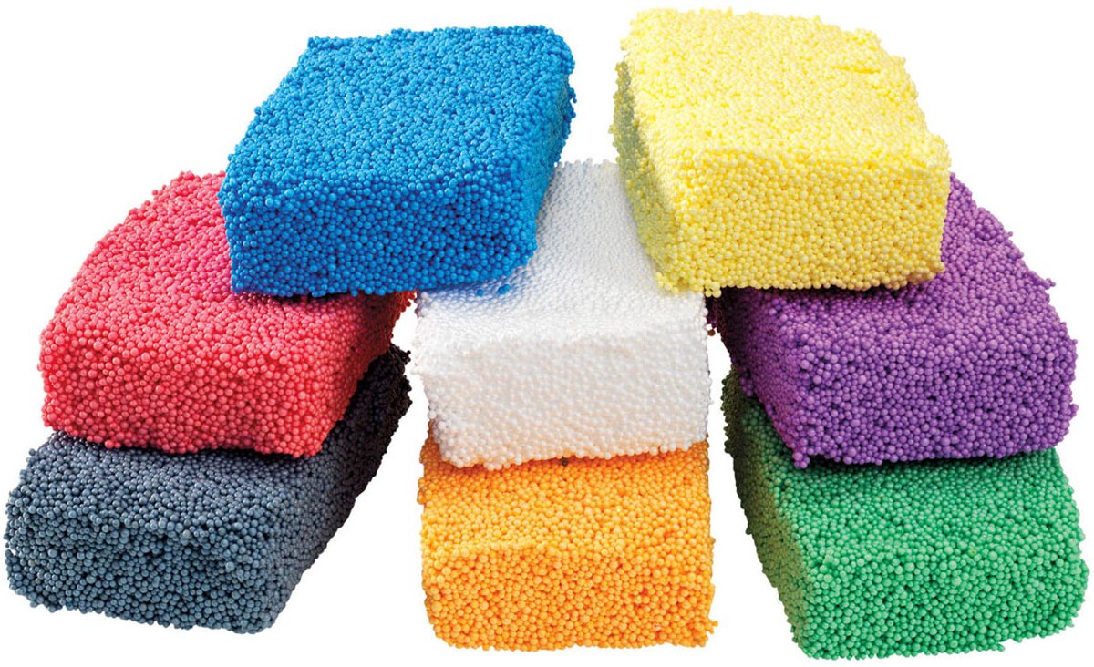 Colorations - Foam Klei Kleur, Set van 8