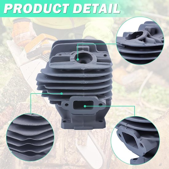 Geschikt voor 44,7 mm cilinderzuigerpakkingset voor Stihl 026 MS260 026PRO van Stihl — afbeelding 4