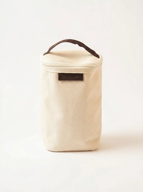 Bebefit geïsoleerde koeltas bruin voor Bebefit Signature 7, Tote bag en alle andere Bebefit tassen ook geschikt voor andere tassen. Houdt de melk voor de Baby koel als je op pad bent. Gemaakt van hoge kwaliteit visgraatstof met isolerende voering van Merkloos — afbeelding 4