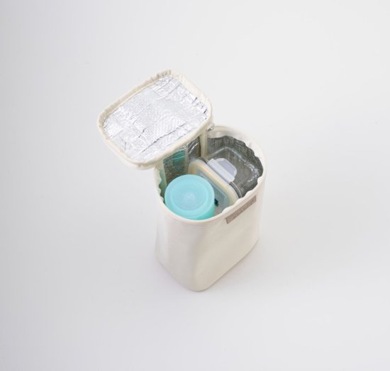 Bebefit geïsoleerde koeltas bruin voor Bebefit Signature 7, Tote bag en alle andere Bebefit tassen ook geschikt voor andere tassen. Houdt de melk voor de Baby koel als je op pad bent. Gemaakt van hoge kwaliteit visgraatstof met isolerende voering van Merkloos — afbeelding 3