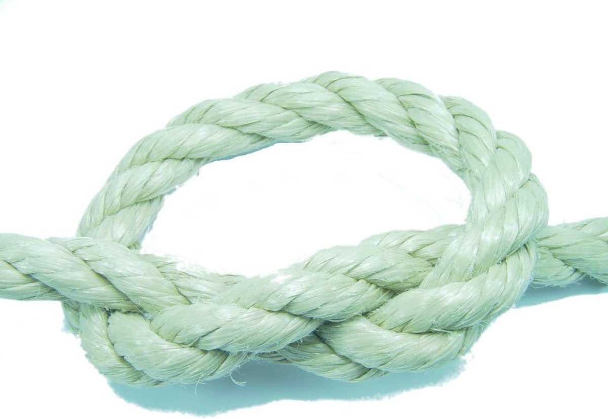 Meertouw - Aanlegkabel Boot - Veilig Aanleggen - 3-strengs Gevlochten - 4mm Diameter