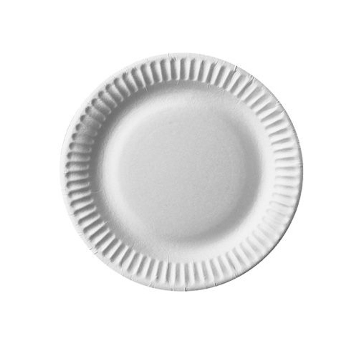 40x 50 Borden karton rond Ø 15 cm wit