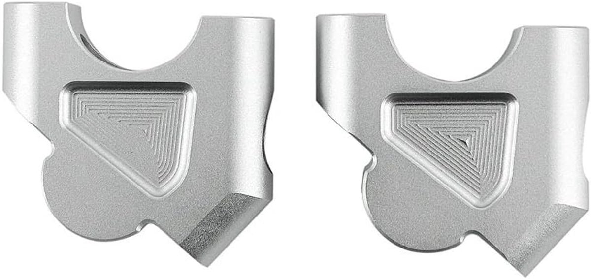 Motorfiets Stuurverhoger - Stuurklem Verhoging - Comfortabel Rijden - 30MM Hoger 25MM Achter - Zwart