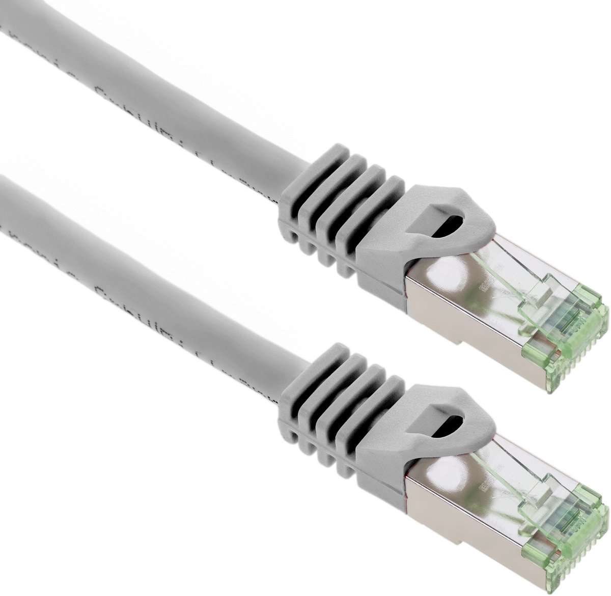 Cat ethernet-netwerkkabel. 8.1 S/FTP 0.25 m Grijs