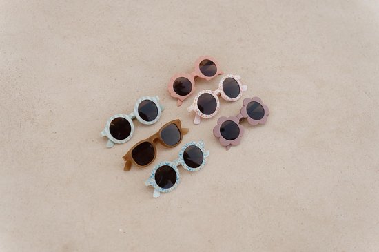 Little Dutch 125810 children's sunglasses round - Fresh Greens green, green, green van Little Dutch — afbeelding 2