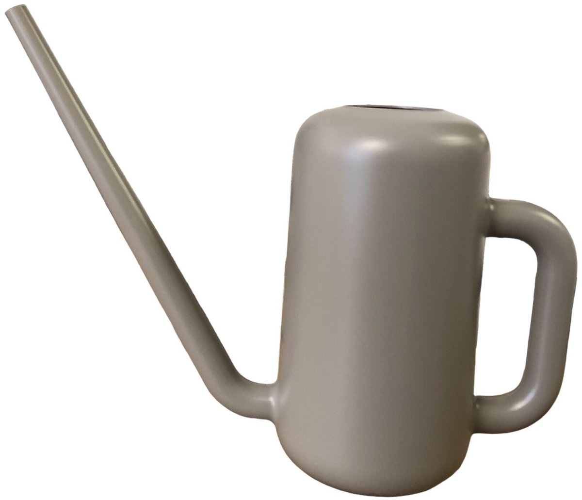 Gieter - Pilea kunststof - 3,8 liter -Taupe