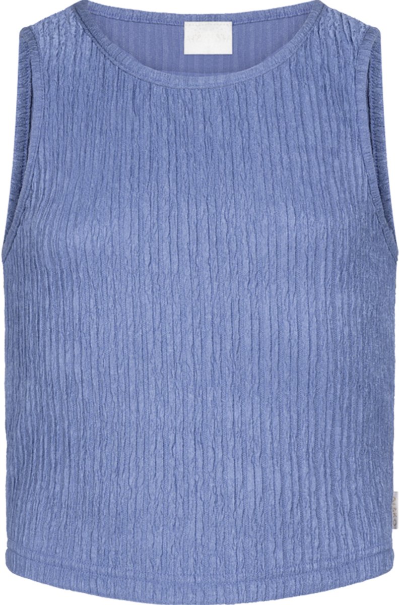 Ai&Ko Daira Pes 562 G Tops & T-shirts Meisjes - Shirt - Blauw - Maat 176