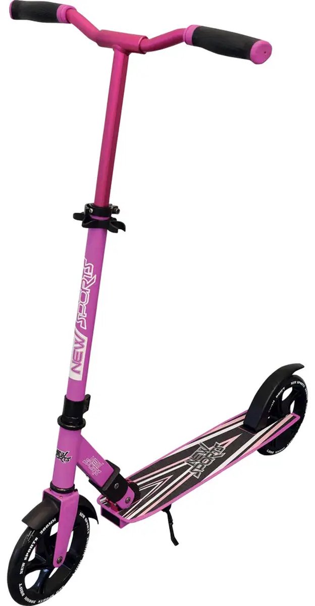 New Sports step roze 200mm ABEC7 aluminium kinderstep.