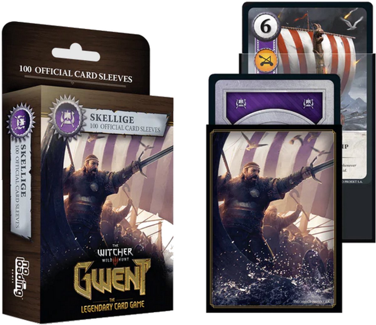 MNKY Gwent 100 factie sleeves Skellige