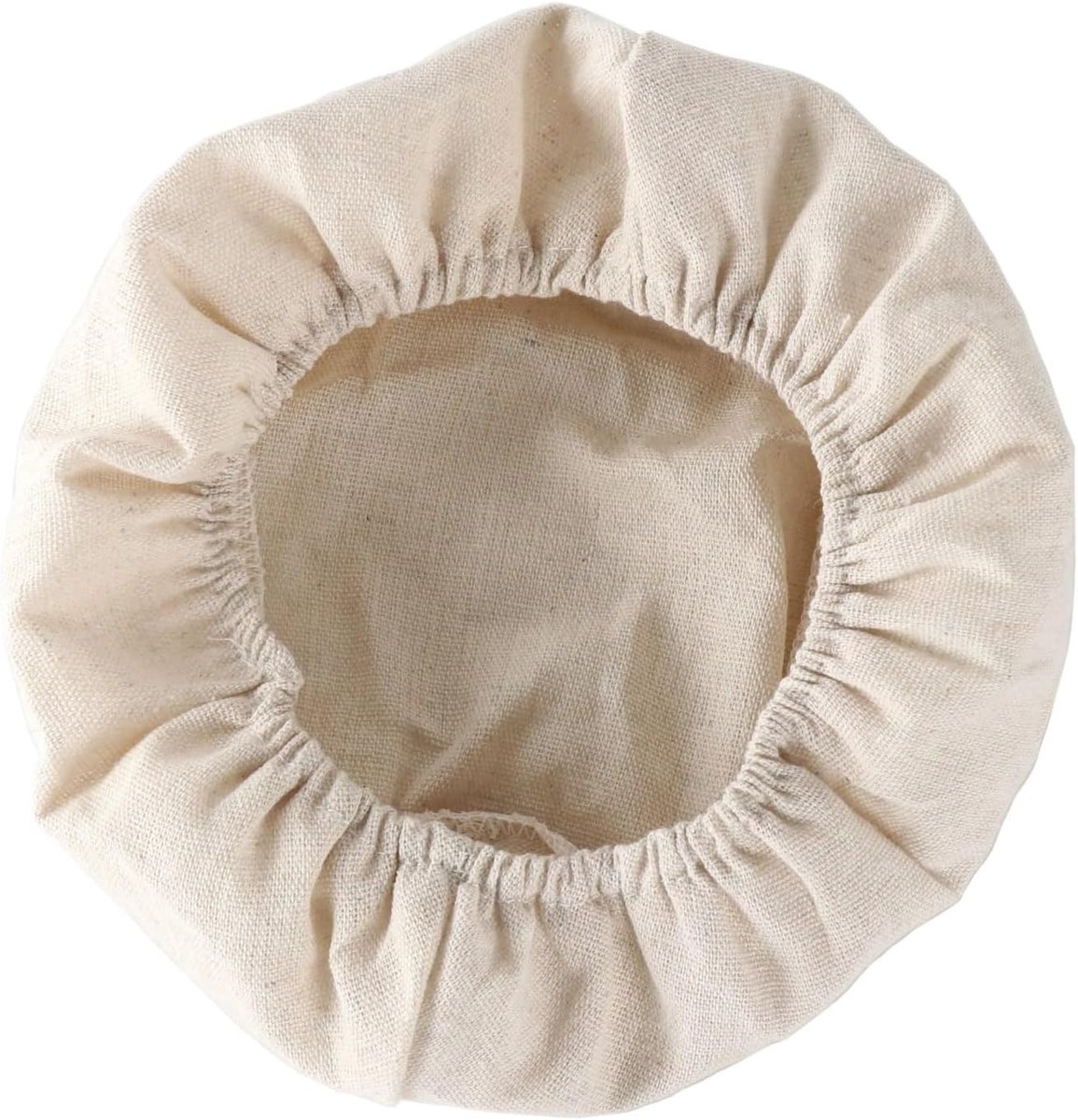 Linnen Deeg Hoezen - Stoffen Voeringen - Brood Bakken - Set van Twee - Past Rond 23cm