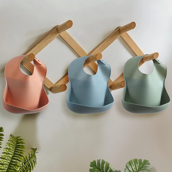 Slabbetjes met lekbak, siliconen slabbetjes zwaan Tryco, babyslabbetjes met naam, gepersonaliseerde babycadeaus - België