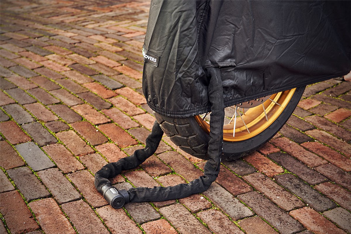ALFA Motorhoes Buiten – Waterdichte Motor Cover – Regen- & Weerbestendig – Maat L – DS COVERS – foto 4