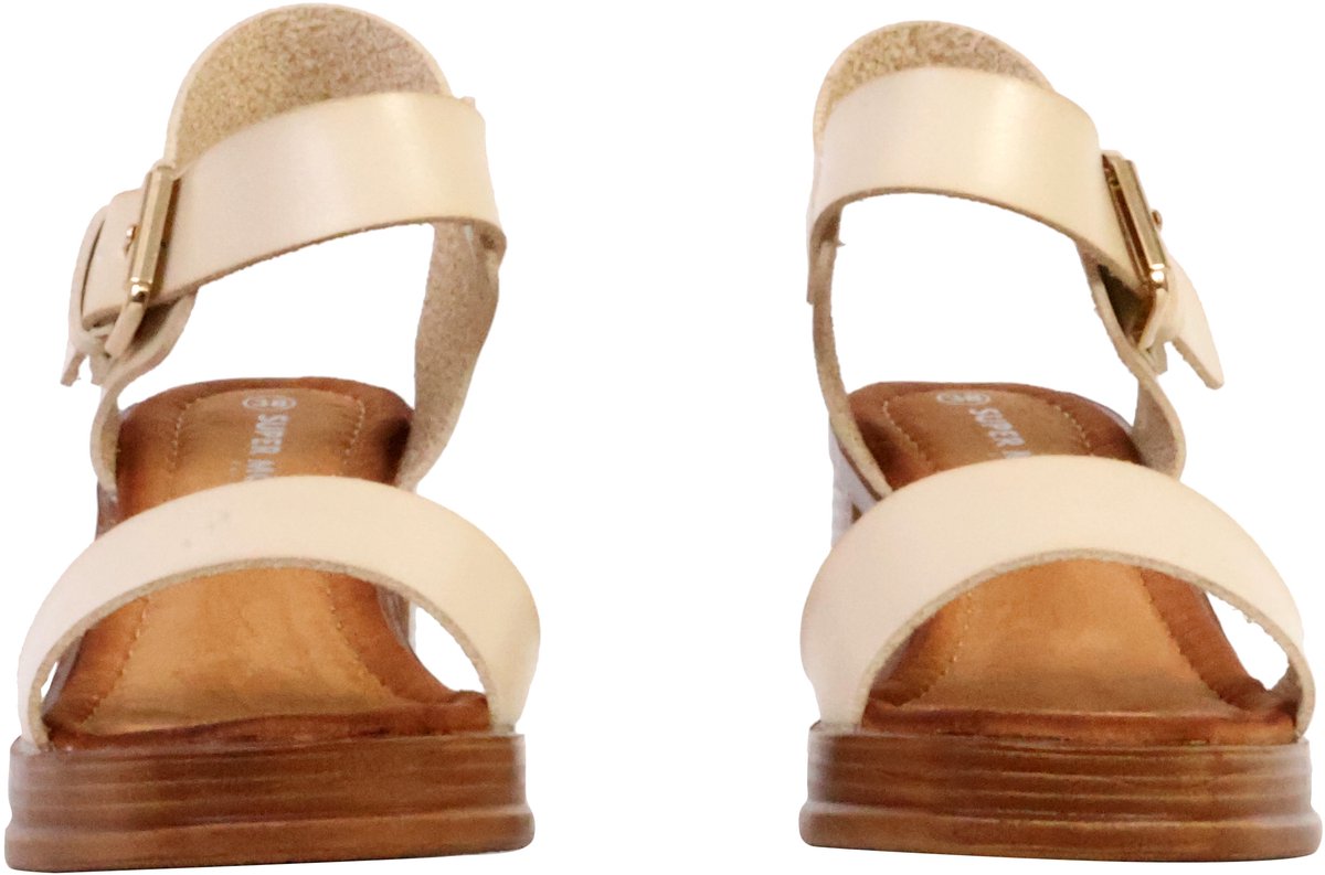 Sandalen met hak