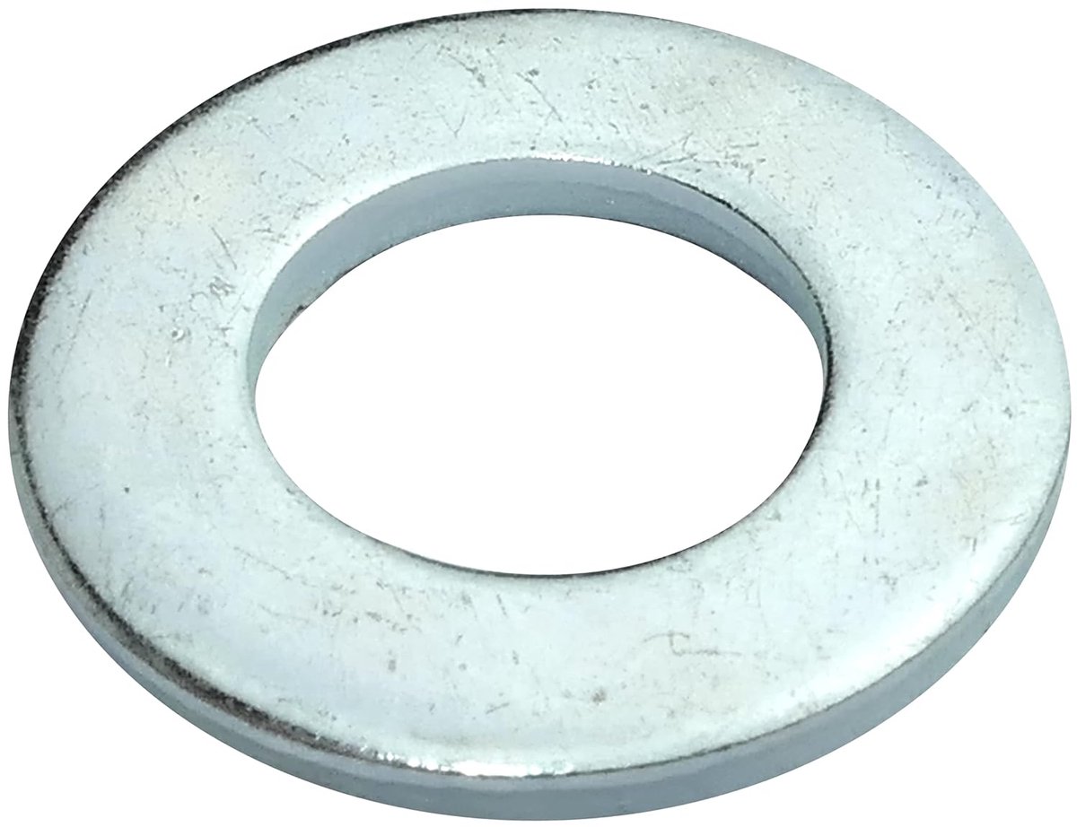 Platte Ringen - Sluitringen - Bevestigen - Verzinkt Staal - M10 20mm
