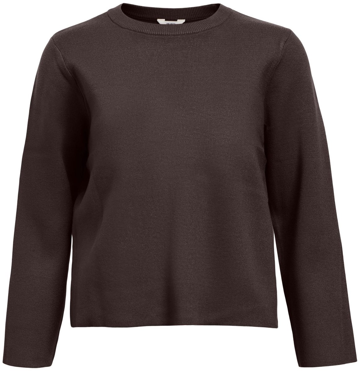 Object Objreynard O-neck Pullover Truien & vesten Dames - Sweater - Hoodie - Vest- Bruin - Maat XS