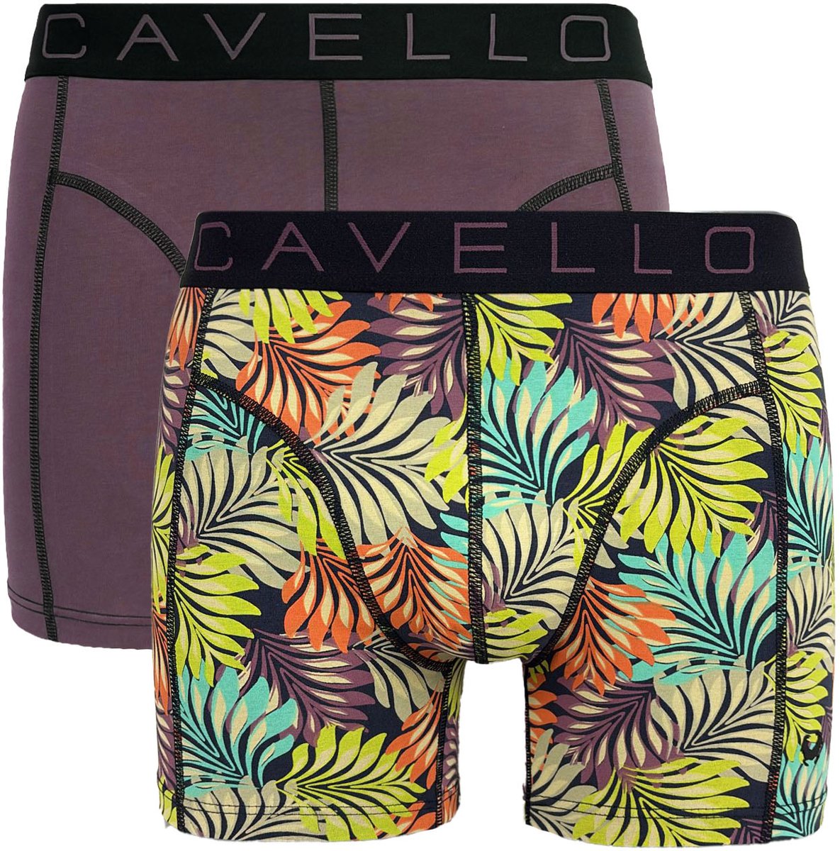 Cavello heren 2P boxers basic leafs multi II