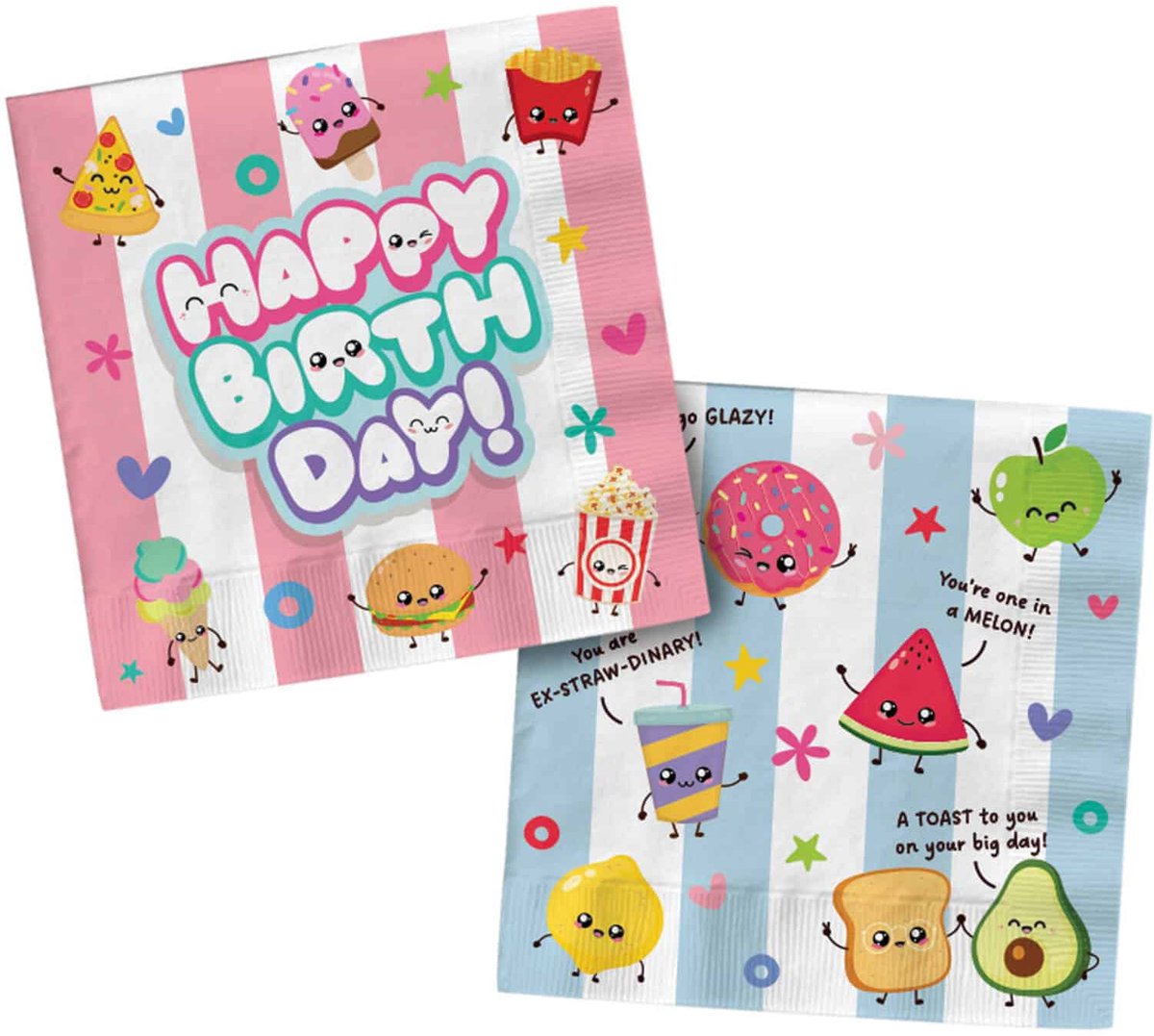 Riethmüller - Servetten kawaii party - 33 x 33 cm - 20 stuks