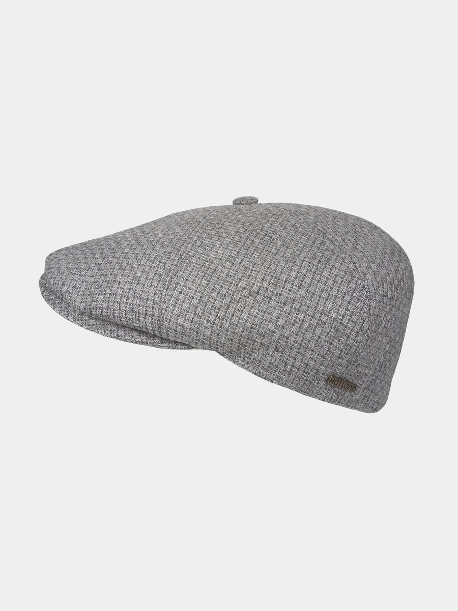 Dinte - Wollen flatcap - Grijs