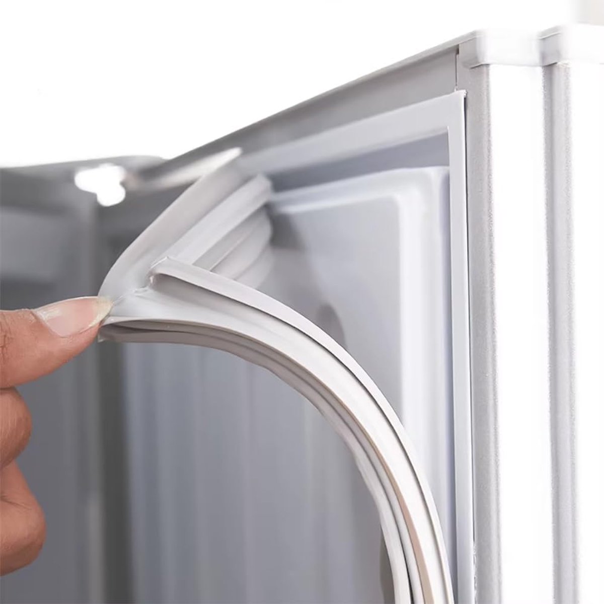 Koelkastdeur Afdichting - Rubberafdichting Magnetisch - Koelgedeelte Afdichten - Directe Pasvorm Geen Snijden