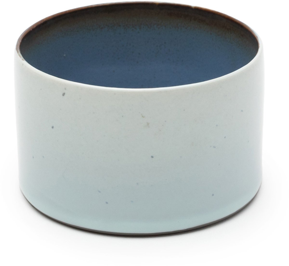 Serax Terres de Rêves Beker - Ø7,5 x H5 - Light Blue / Smokey Blue - 8 stuks