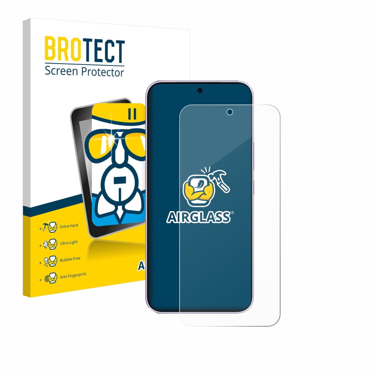 Screenprotector voor Vivo V70 FE Beschermglas transparant