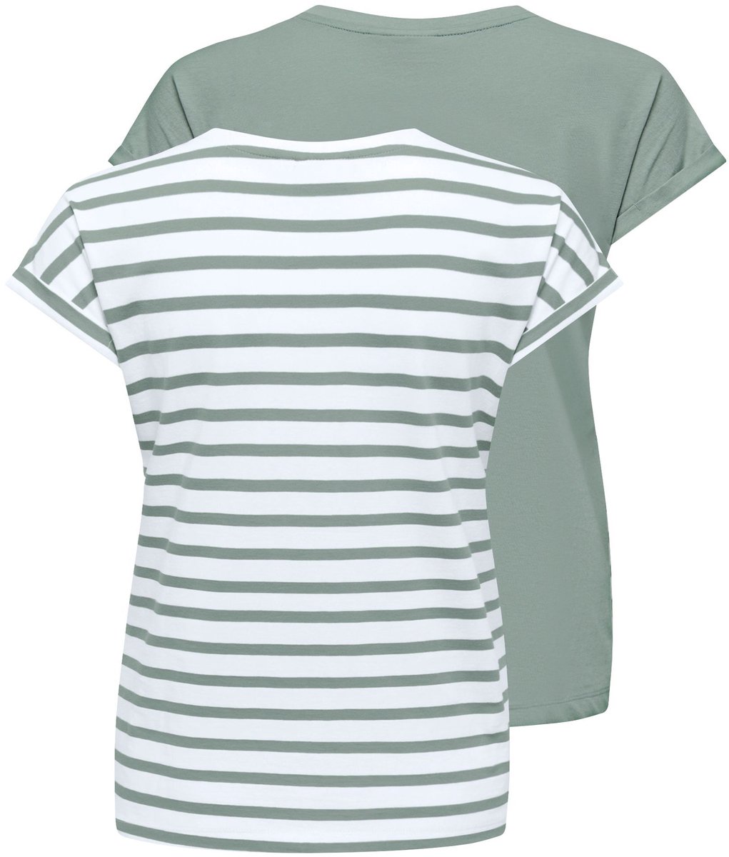 ONLY Tall T-shirts ONLHAPPY 2-pack T-shirts