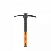 BRADAS KT-KF1150 - Pioche de jardin - Manche en fibre de verre - 1500g - TÜV GS