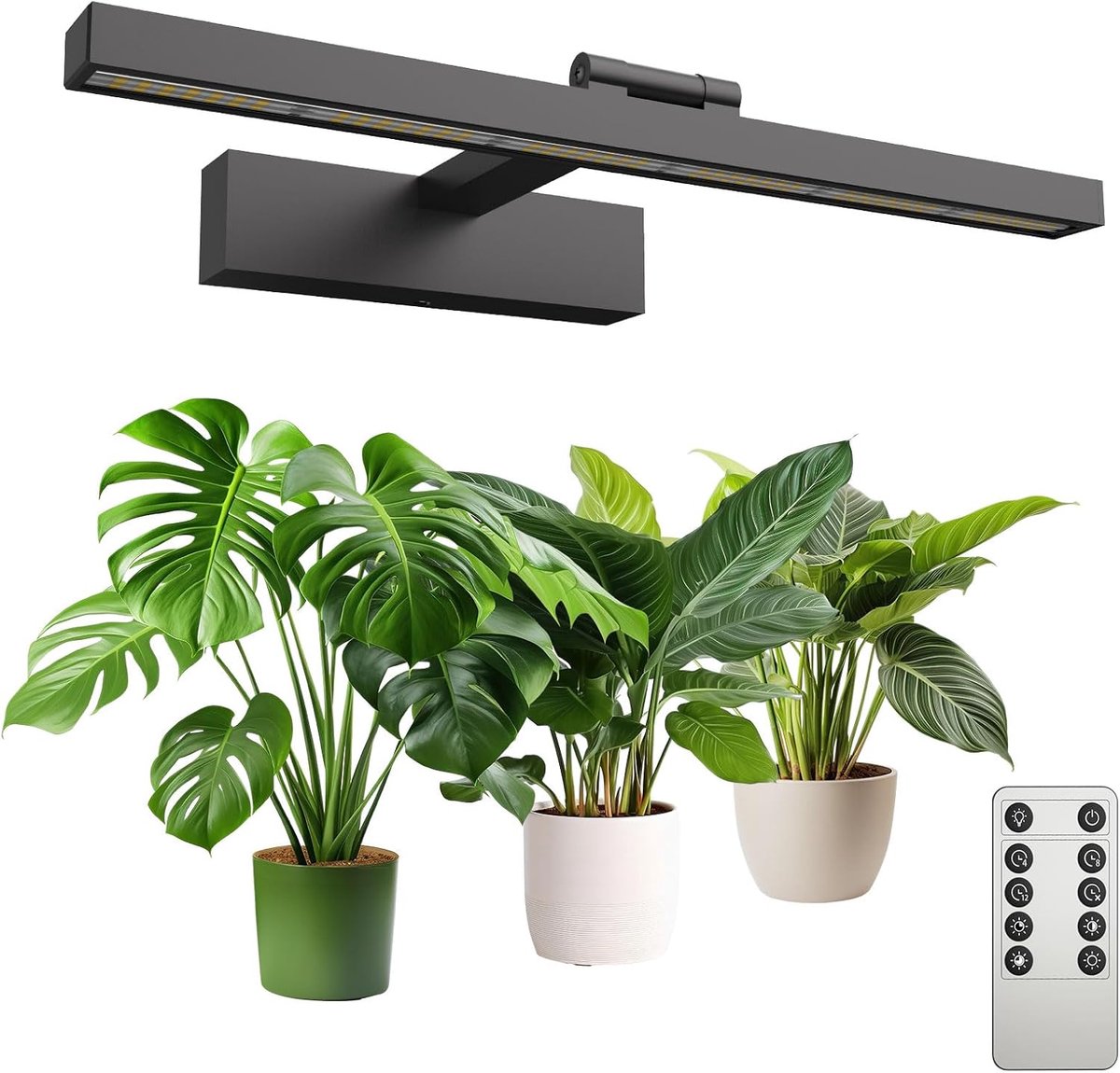 Plantenlamp - Groeilamp - Kamerplanten Verlichten - Volledig Spectrum - 44.7 x 8.2 x 24.1 cm