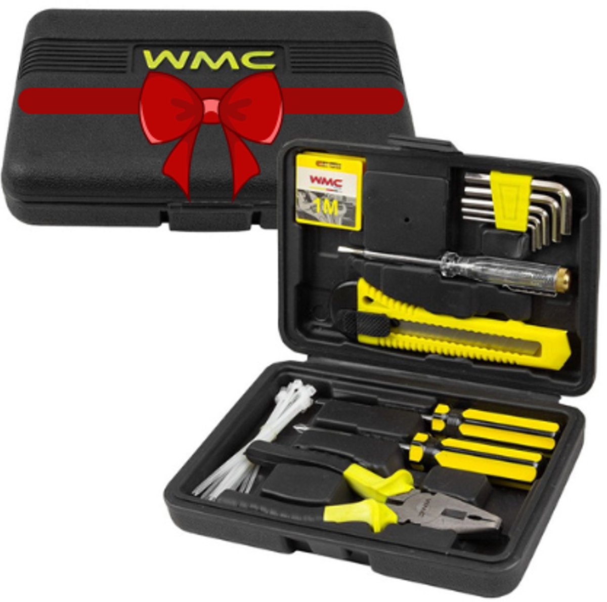 WMC - Gereedschapsset - 33-delig - Klussen - Sleutels en Bits