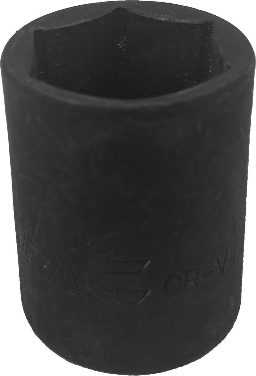 WMC 45748 - Dopsleutel 22 mm - 1/2" - 6-kant - Kort - Chroom-Vanadium staal
