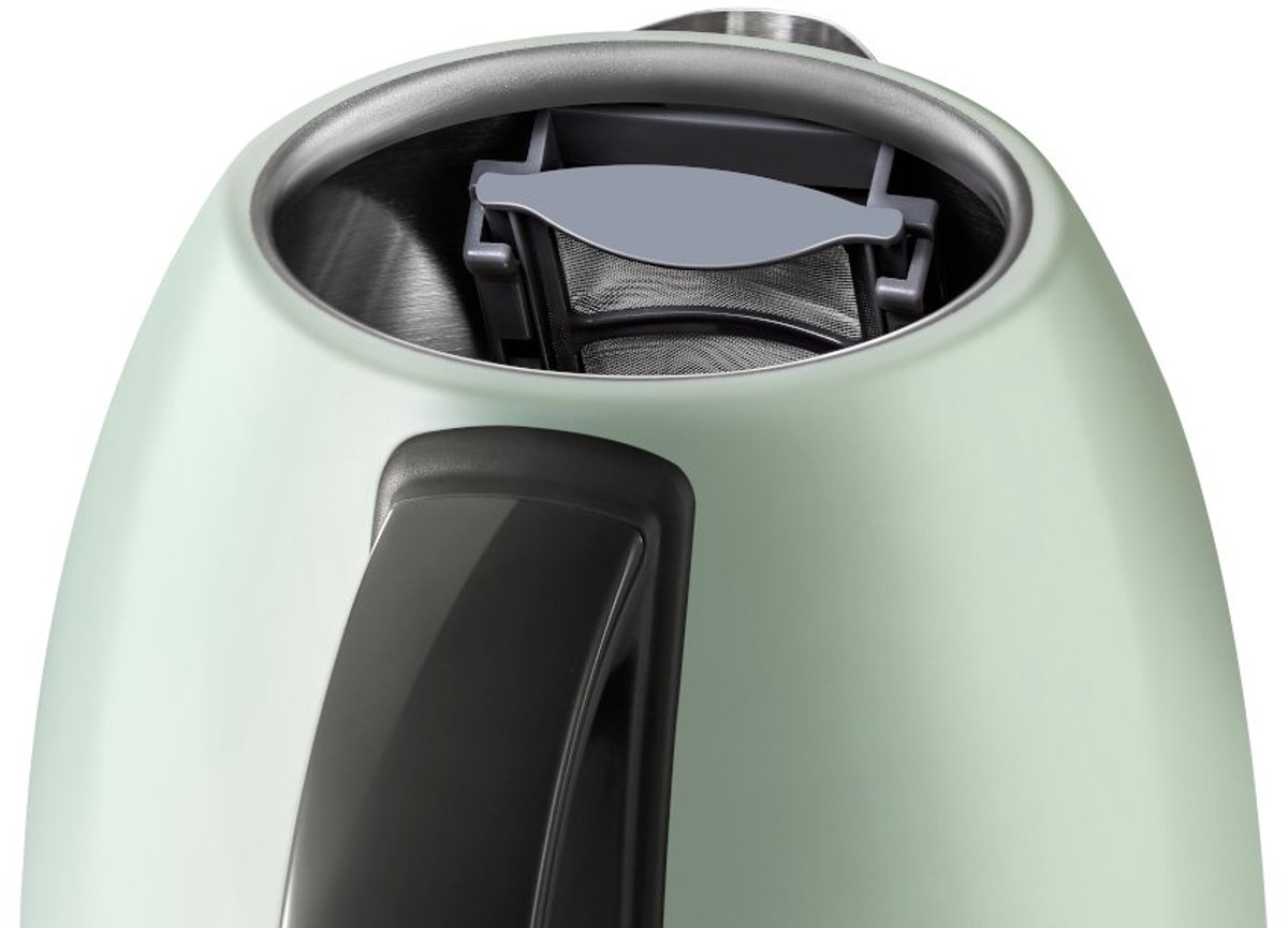 BUYDEEM K640E - Elektrische Waterkoker - Cozy Greenish - Retro Stijl - 1,7L