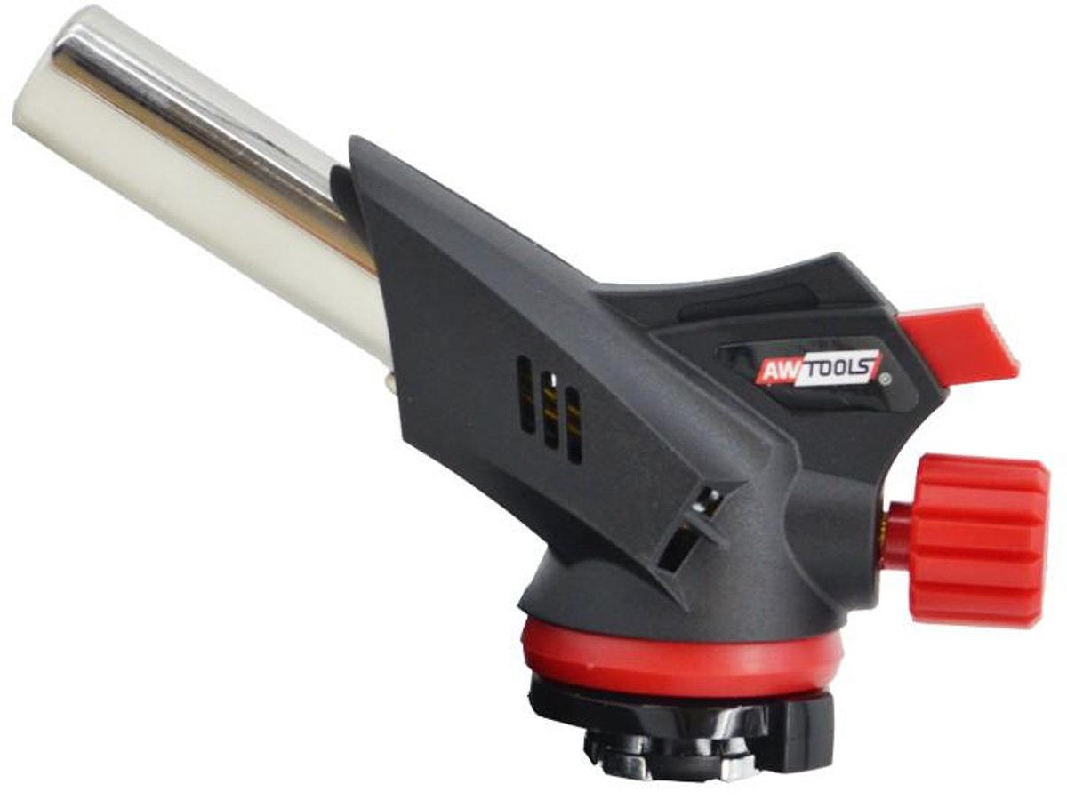 AWTools AW13810 - Gasbrander - 360° - Piezo Ontsteking