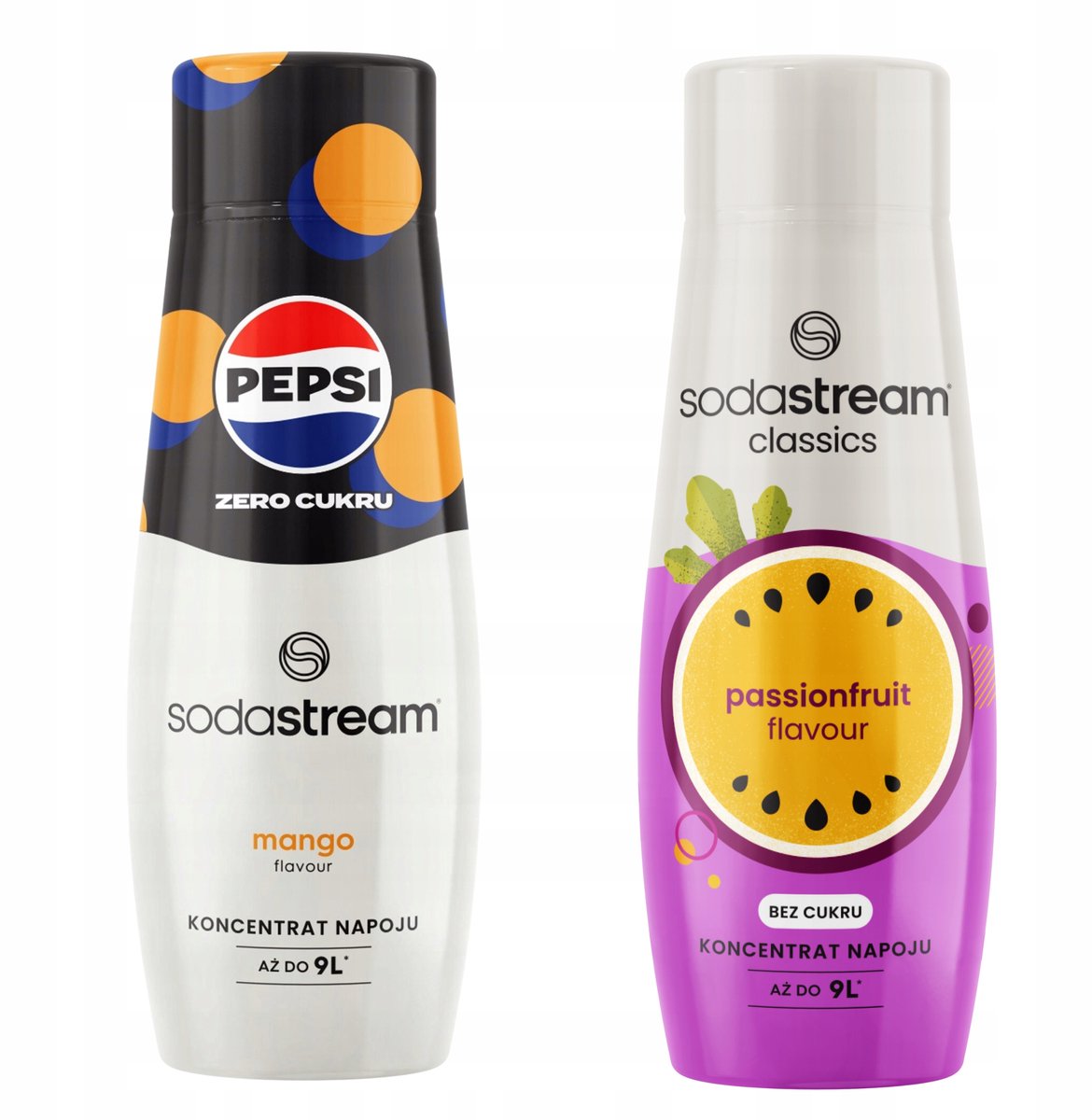 SodaStream Serie - Pepsi MAX Mango + Passievrucht - Tropische Frisdrank - 18 Liter - Suikervrij