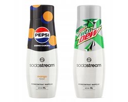 Sodastream - Frisdrankconcentraat - Pepsi Max Mango - Mountain Dew