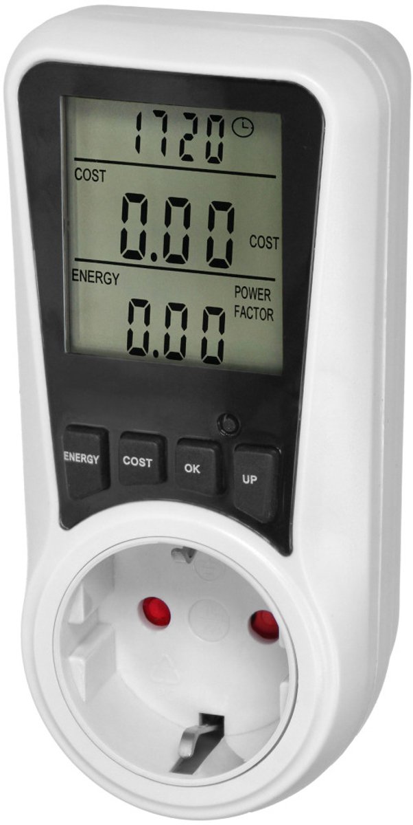 Orno Virone EM-5(GS) - Elektriciteitsmeter - LCD Scherm - Schuko Type F