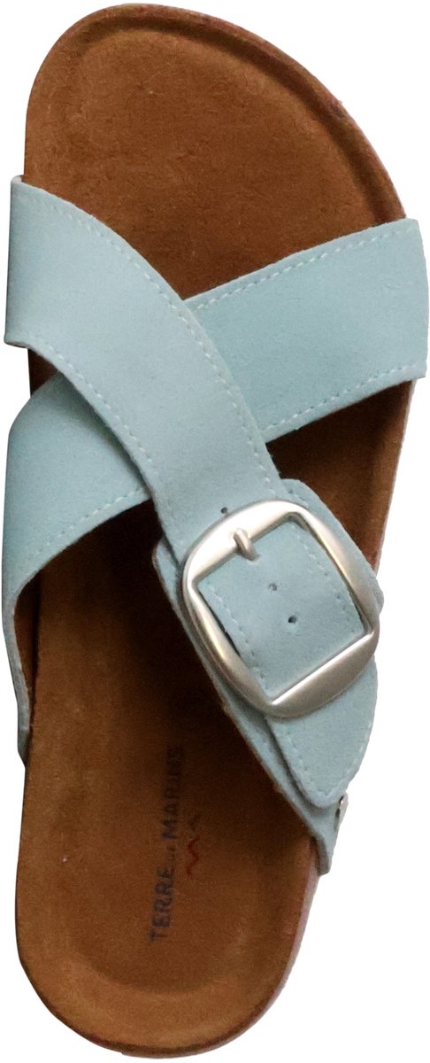 Leren sandalen van Sparte