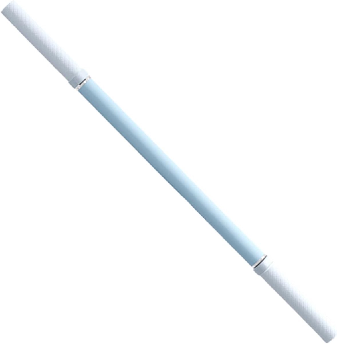 Yoga Stick - Stretchstang Correctie - Houding Verbeteren - Zachte Siliconen - 45cm Lengte - Blauw