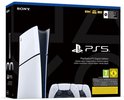 PlayStation 5 Digital Edition-doos met 8K, HDR en 120Hz-logo's. PS5-console en DualSense-controller zichtbaar.